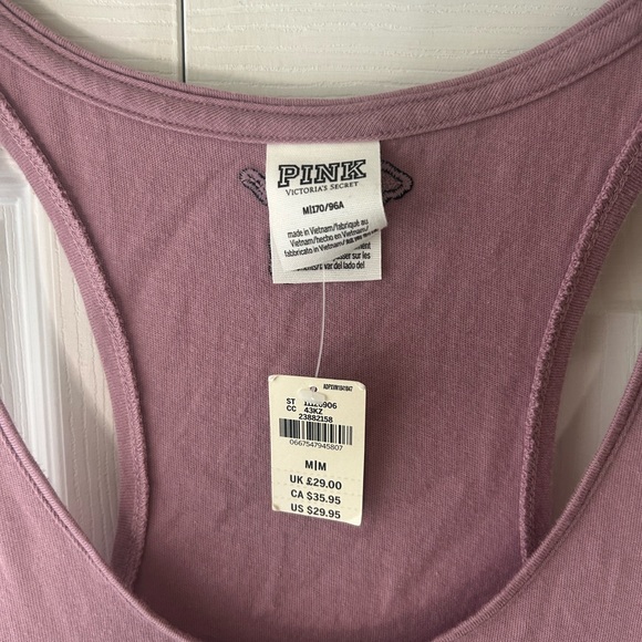 PINK Racerback Tank Top - Picture 4 of 5
